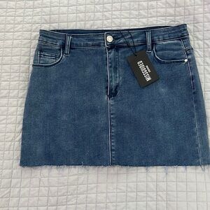 Missguided Denim Skirt